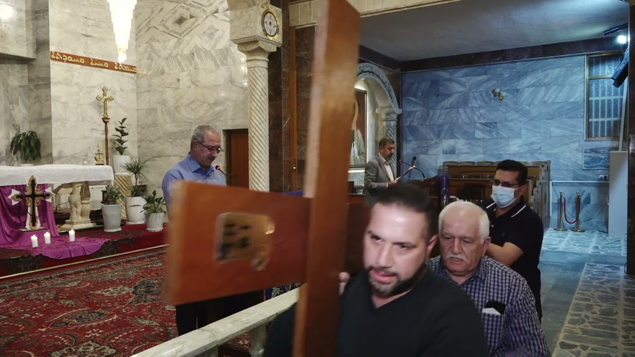 الجمعة السادسة من درب الصليب - كاتدرائية القلب الاقدس 2022