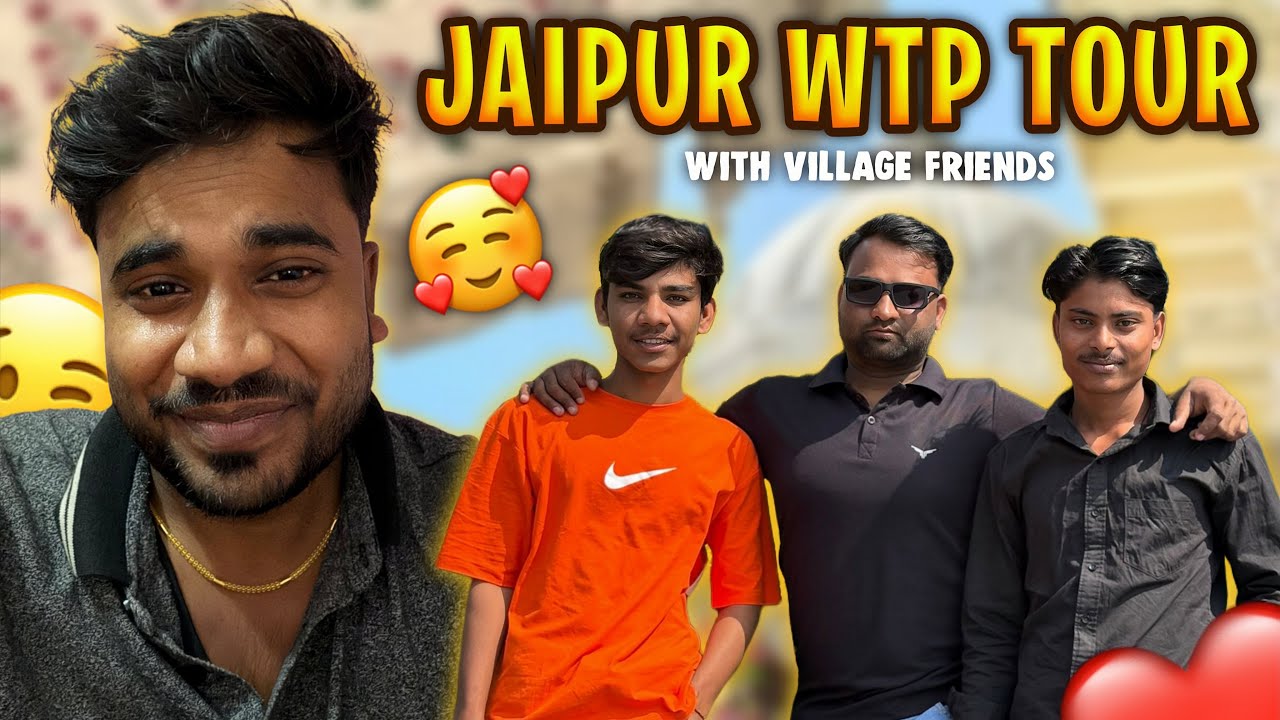 Jaipur wtp tour with village friends ❤️ #aadidausa07 #vlogs 