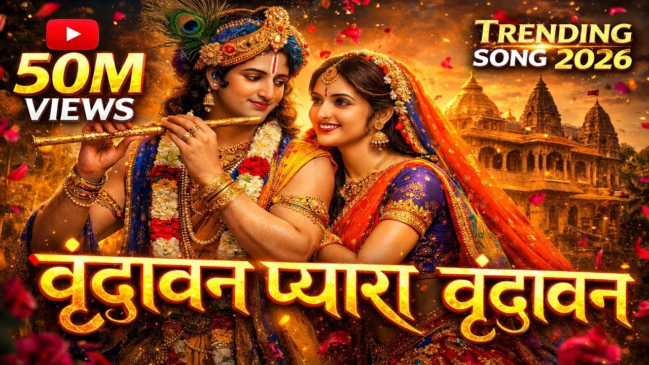 वृंदावन प्यारा वृंदावन | Radha Krishna Bhajan | Vrindavan Pyara Vrindavan | New Bhajan 2026