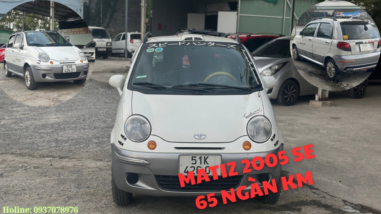 DAEWOO MATIZ 2005 SE , LĂN BÁNH 65 NGÀN KM,HÀNG DÀNH SƯU TẦM DÀNH CHO AE THỰC SỰ ĐAM MÊ