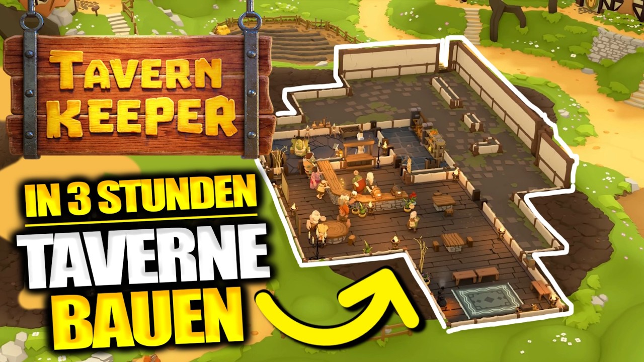 Endlich wieder ein geniales Tycoon Aufbauspiel! | Tavern Keeper