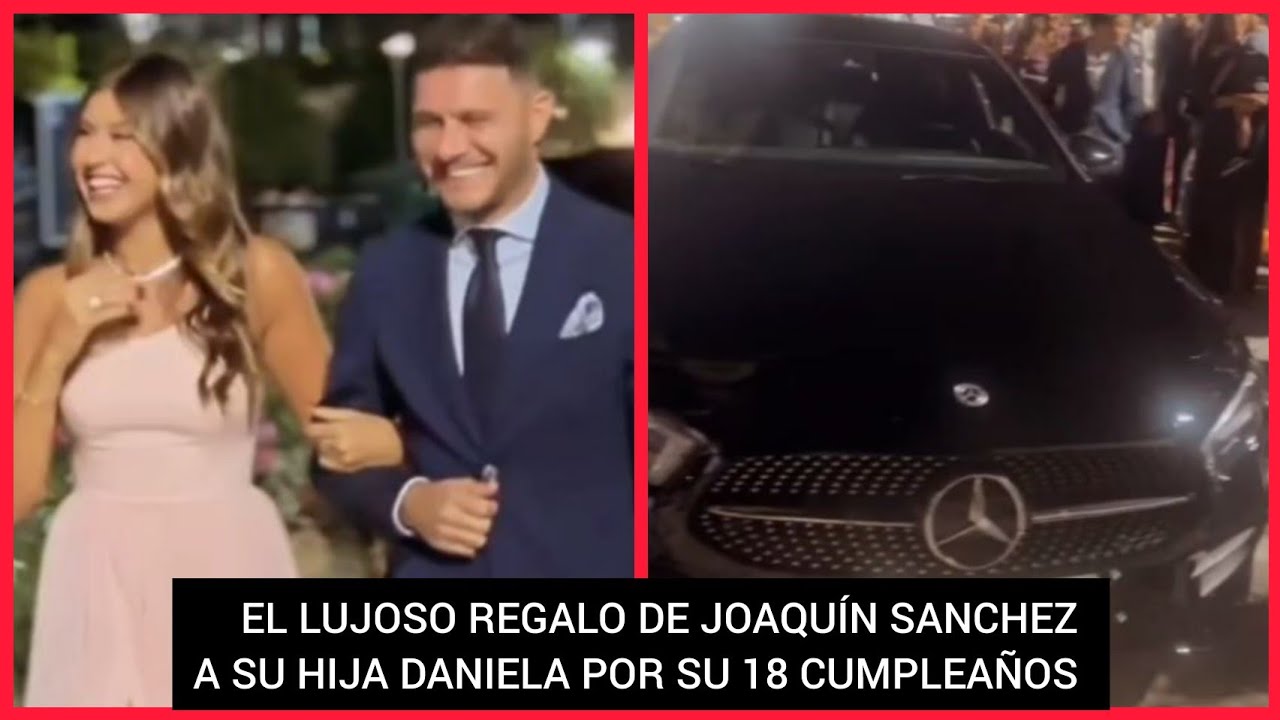 ❤️ JOAQUÍN SÁNCHEZ,ASI FUE LA FIESTA DE SU HIJA DANIELA EN SU 18 CUMPLEAÑOS
