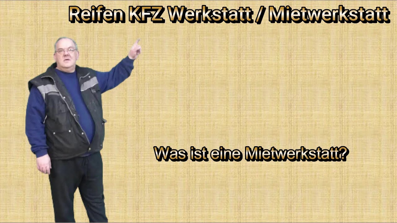 Reifen - KFZ Werkstatt / Mietwerkstatt Hobbywerkstatt für alle Marken und Hersteller