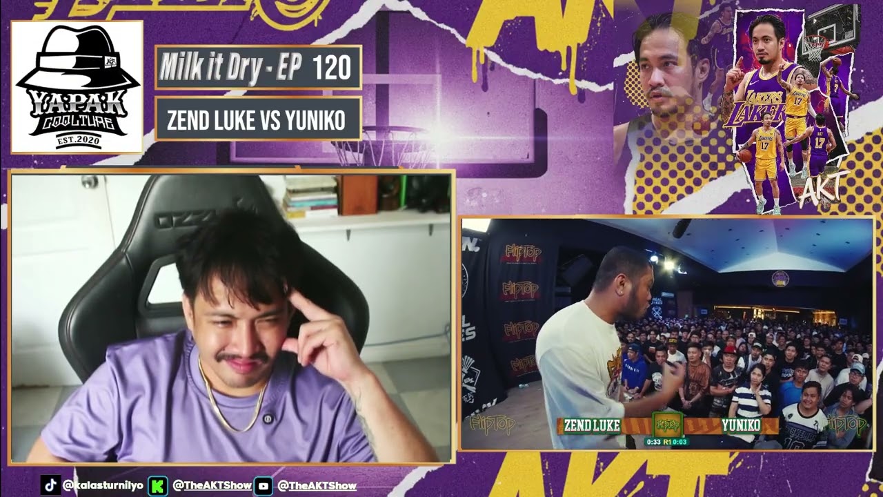 MILK IT DRY EPISODE 120 | ZEND LUKE VS YUNIKO