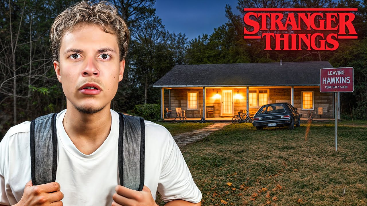 Sobrevivi 24 Horas na Casa de Stranger Things