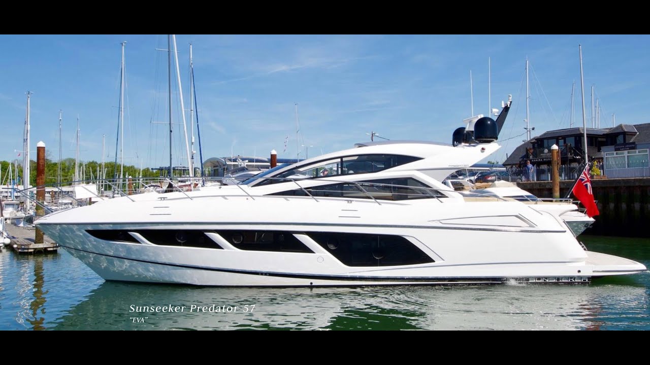 £1,000,000 Sunseeker Predator 57 Review, Seatrials & Docking with Sunseeker Southampton