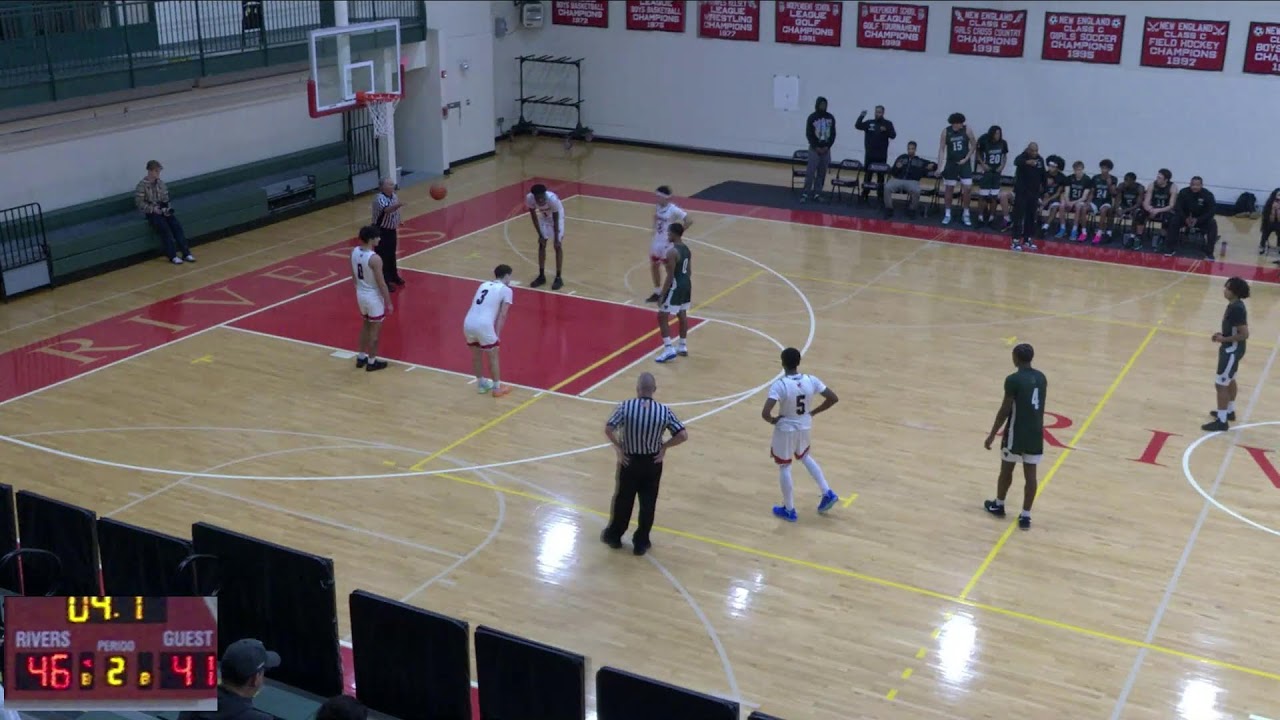 Rivers Holiday Tournament: Brooks vs Pomfret Boys' Varsity Basketball