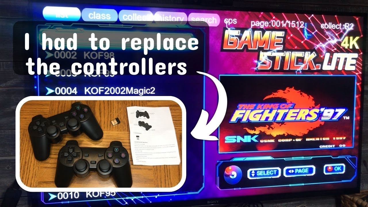 I had to get replacement GameStick Lite 4k Controllers