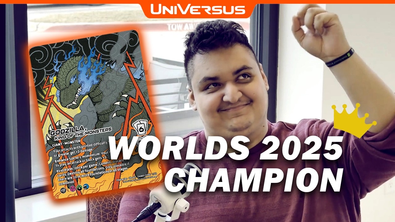 Universus Worlds 2025 CHAMPION! - Jorge Rangel | Exclusive Interview