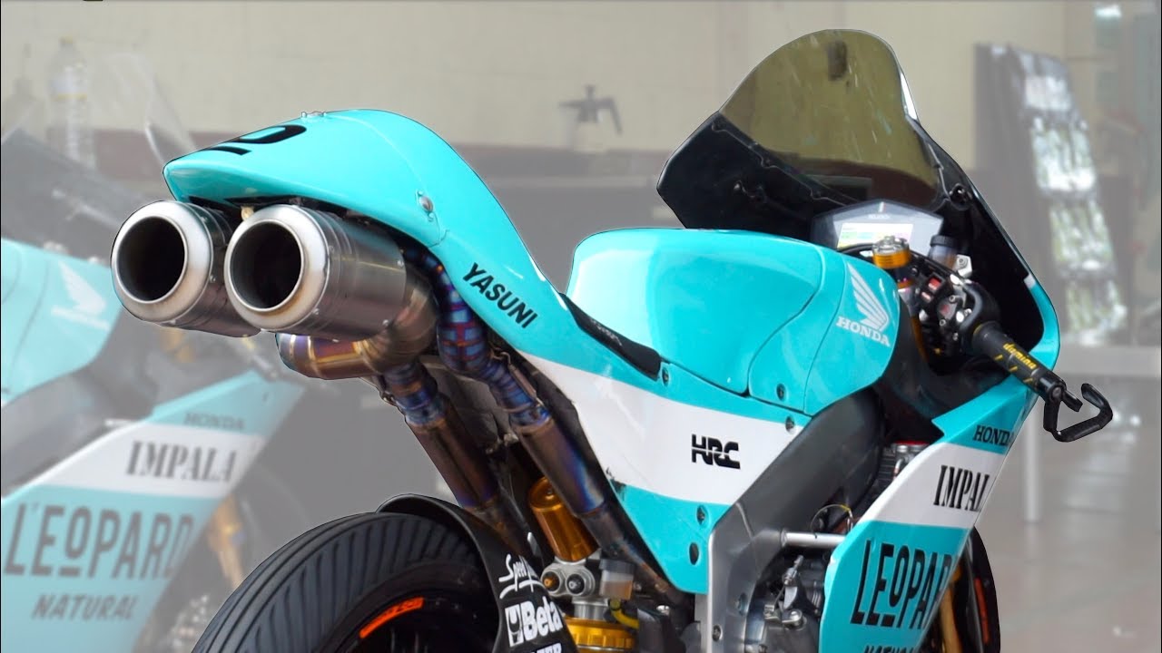 Test sound MOTO 3 Team Leopard 😍🔊