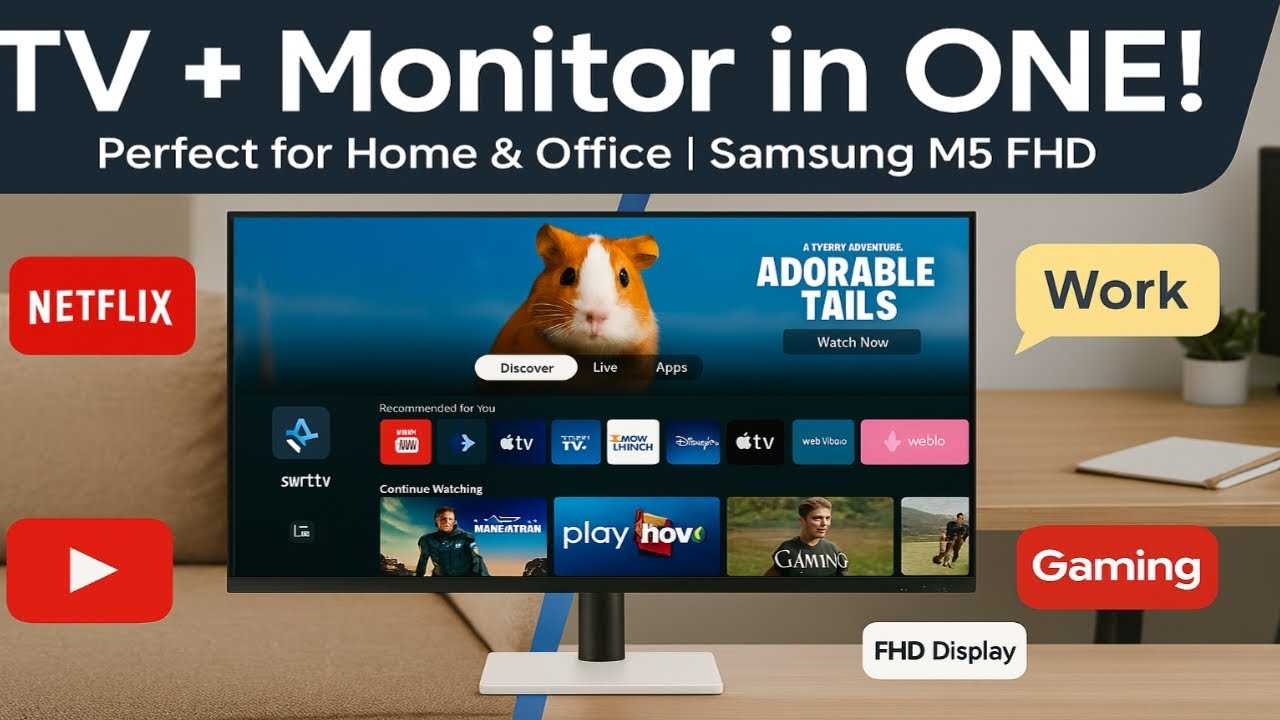Samsung 32 inch Smart Monitor Review | 2 in 1 Smart Monitor