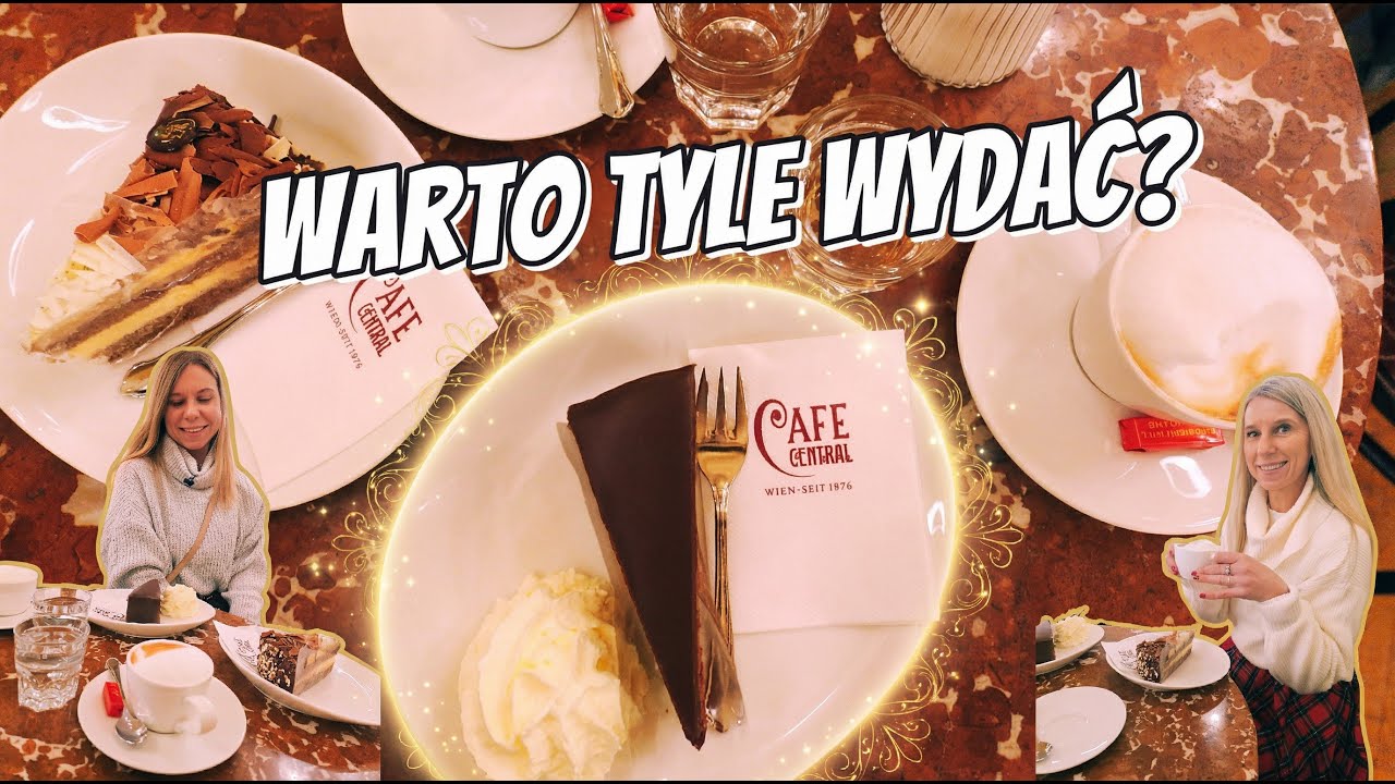 Testujemy kultową Cafe Central w Wiedniu! Czy Tort Sachera jest wart swojej ceny? | Test kawiarni