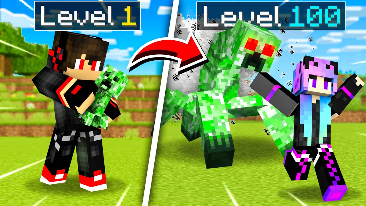 MINECRAFT BUT MOBS ARE UPGRADED!