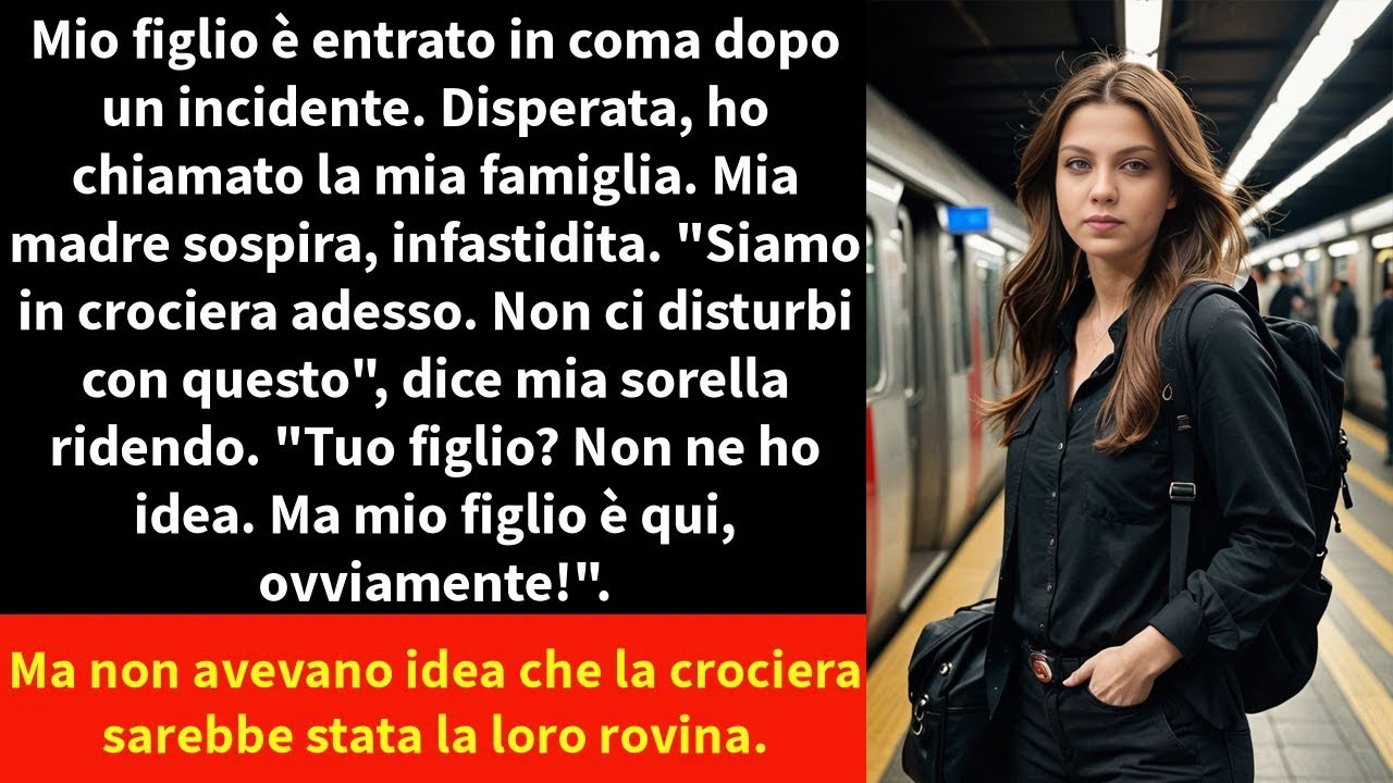 Mio figlio è entrato in coma dopo un incidente. Disperata, ho chiamato la mia famiglia.