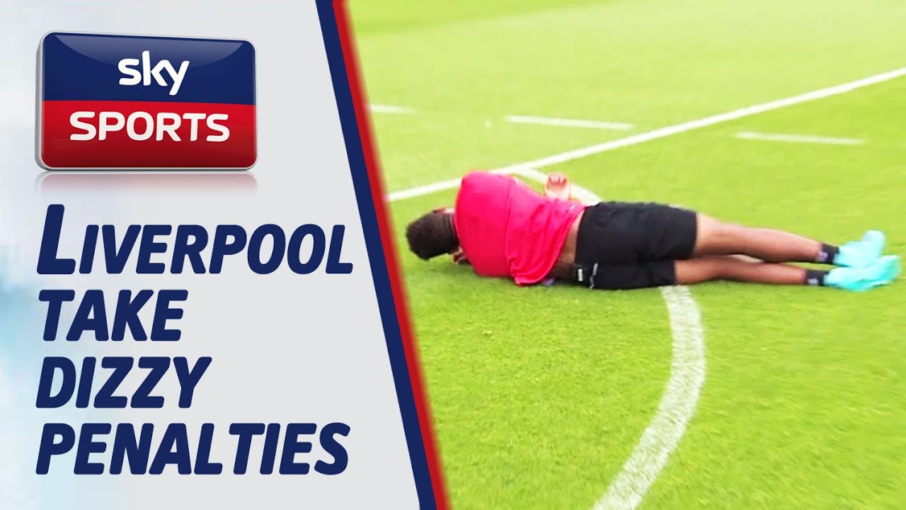 Liverpool's Joe Gomez and Jordan Ibe take a Dizzy Penalty for #dizzygoals