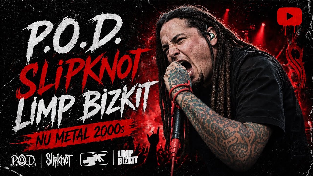 P.O.D. Slipknot Limp Bizkit Nu Metal 2000s Hardcore Rock AI Mix