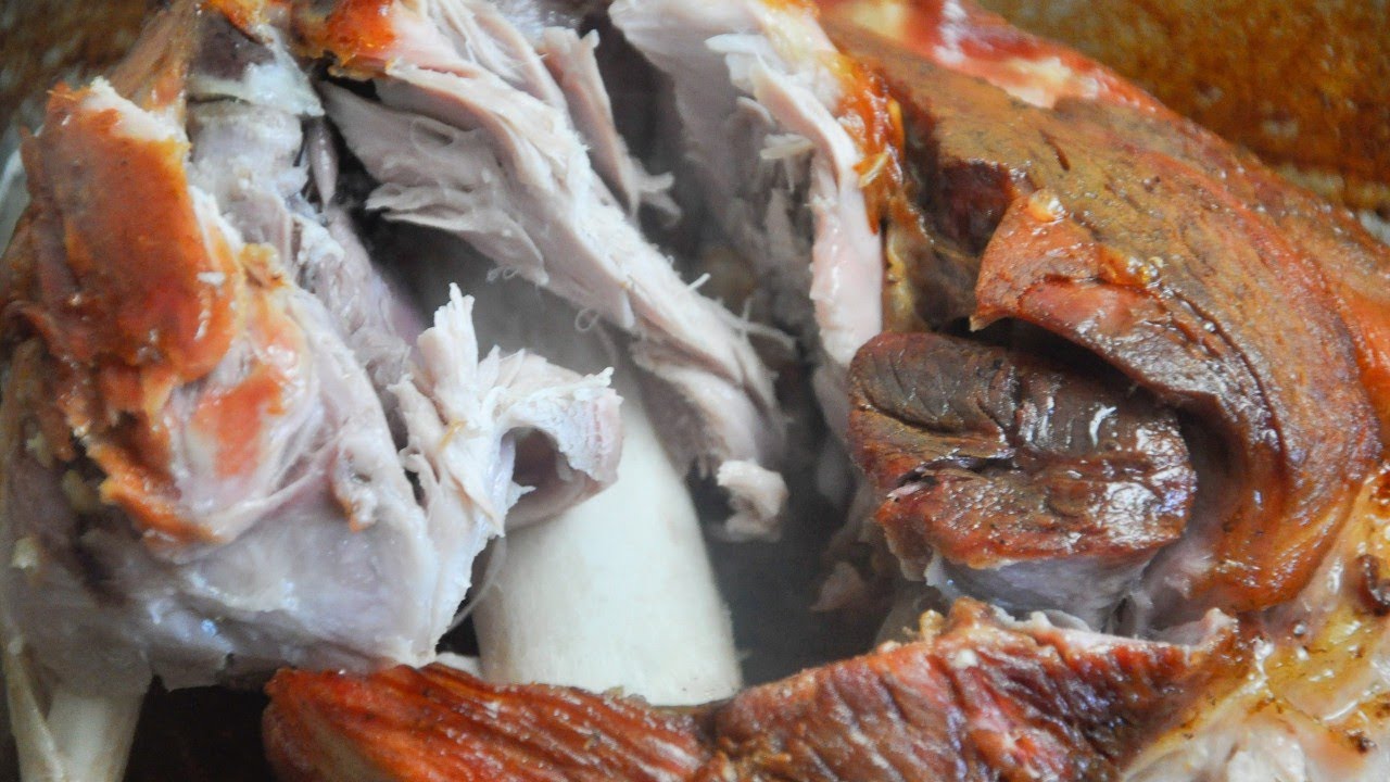 Ciolan proaspat de porc la cuptor in bere - simplu si gustos 🏠 Casuta Laurei