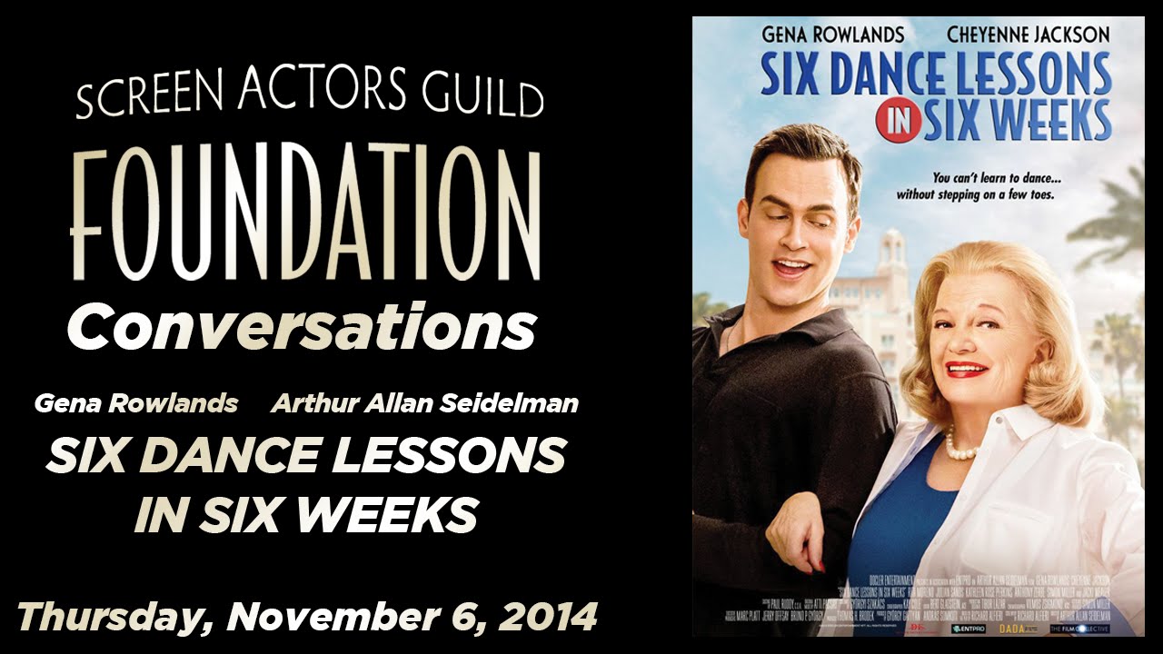 Беседа с Джиной Роулендс из SIX DANCE LESSONS IN SIX WEEKS
