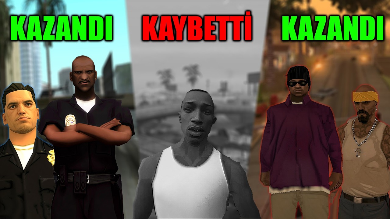 GTA San Andreas'de Tenpenny ve Ballas'lar kazansaydı ne olurdu?
