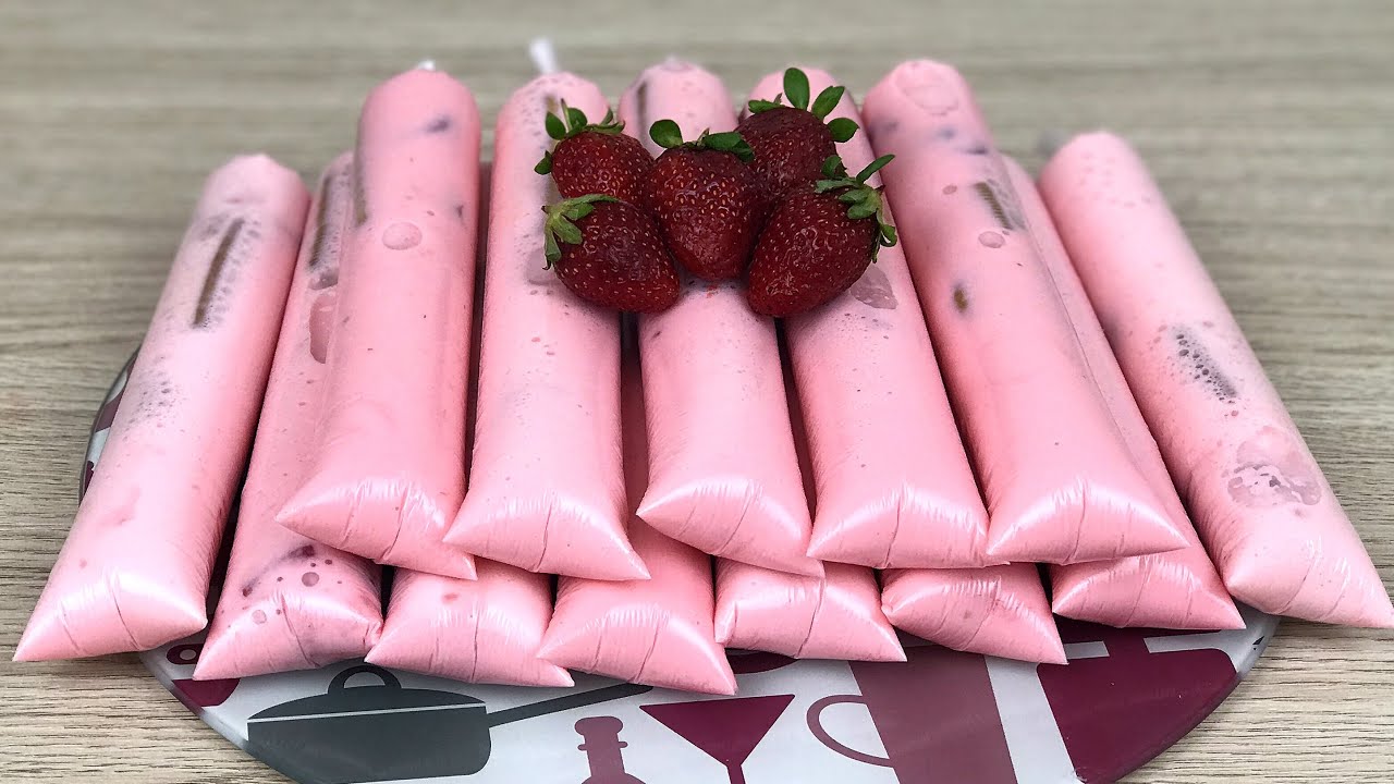AUMENTE SUAS VENDAS COM ESSE GELADINHO DE PAVÊ DE MORANGO, COM PEDAÇOS DA FRUTA