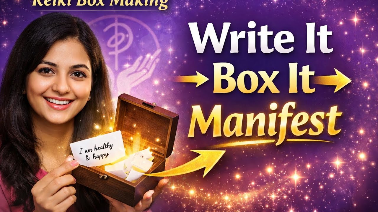 Reiki box /How to make reiki box / give reiki to so many/ save time/ reiki wish box