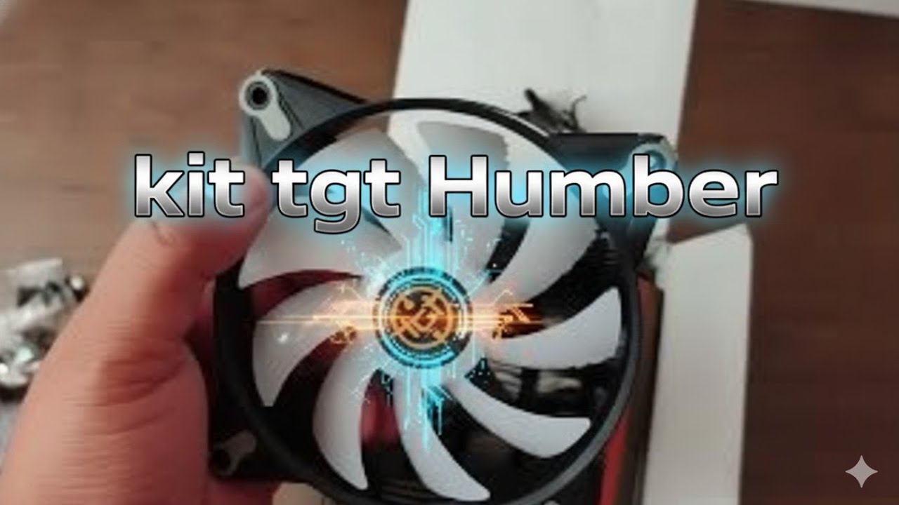 KIT 5 FANS TGT HUMBER ARGB