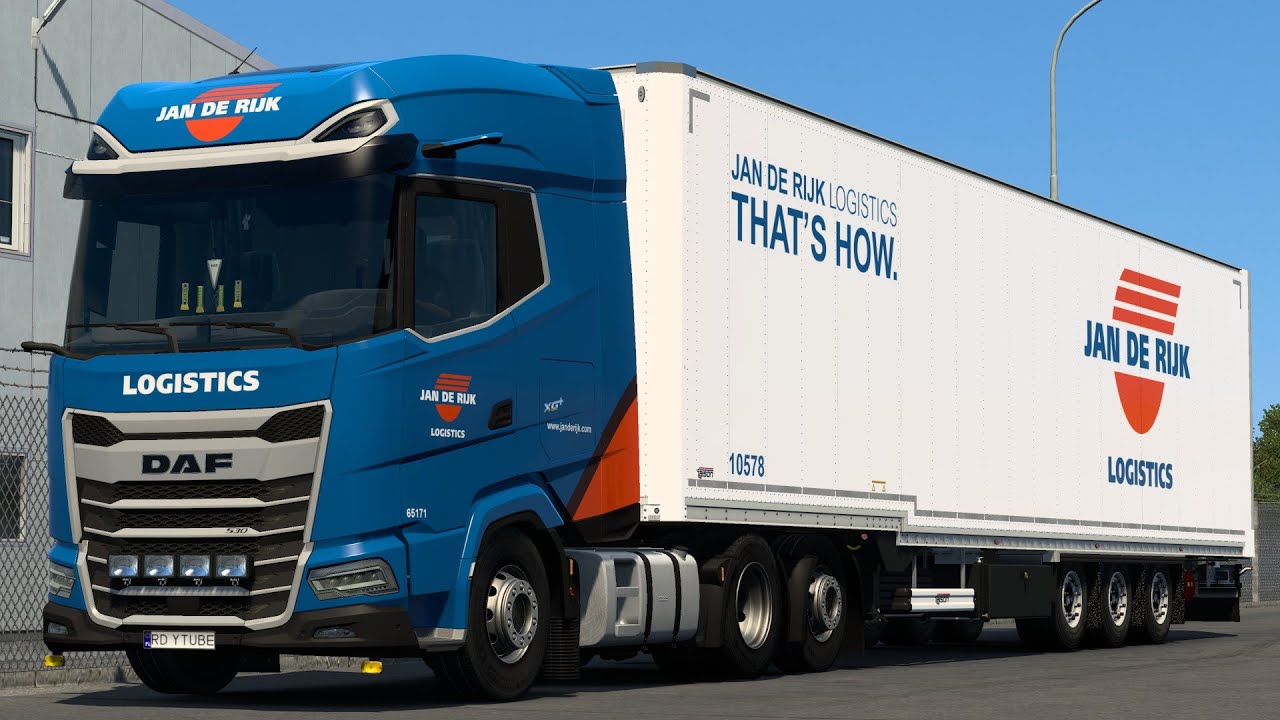 DAF XF 2021 | Talson Trailer | ETS Mods | Euro Truck Simulator 2 Gameplay