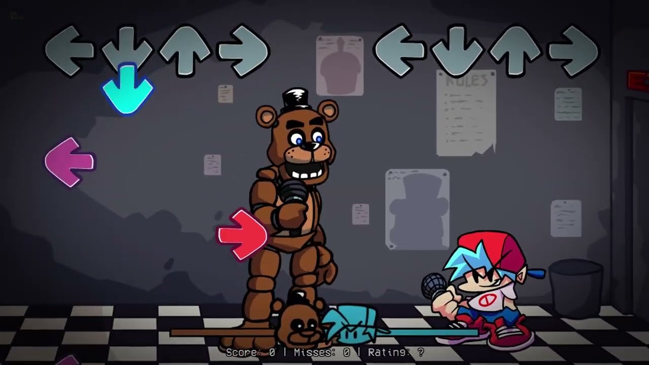 FNF - Friday Nightshift at Freddy's - Beat of '87