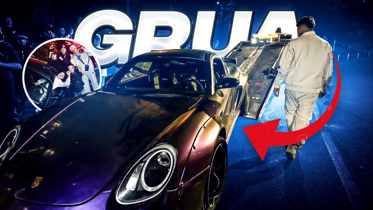 ASI SE LLEVO LA GRUA EL PORSCHE DE ZWARROR 😔 | MR STIVEN