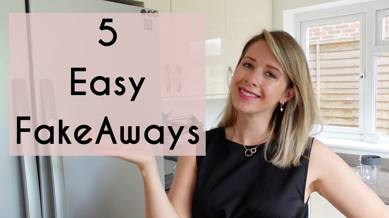 5 DELICIOUS FAKEAWAYS | EASY STAYCATION MEALS | Kerry Whelpdale