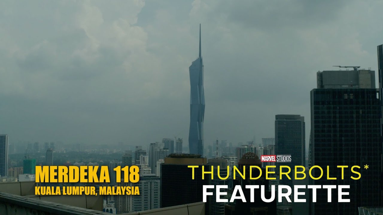 Marvel Studios’ Thunderbolts | Malaysia Featurette | Florence Pugh Jumping Off Merdeka 118 Building