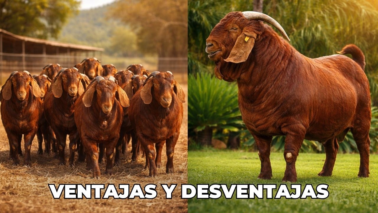 La Cabra Kalahari Roja 🐐🔥 La Raza Caprina Más Poderosa para Producción de Carne