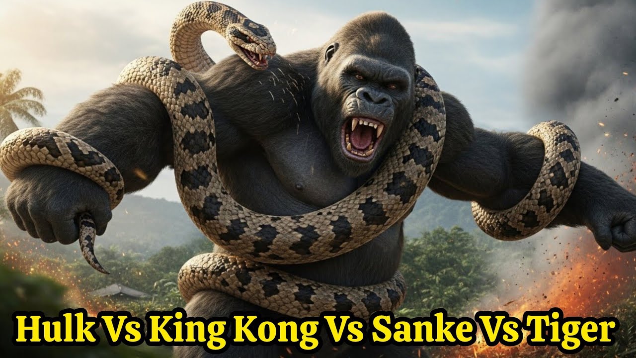 This Fight DESTROYED the Amazon 🌴 HULK vs KING KONG 