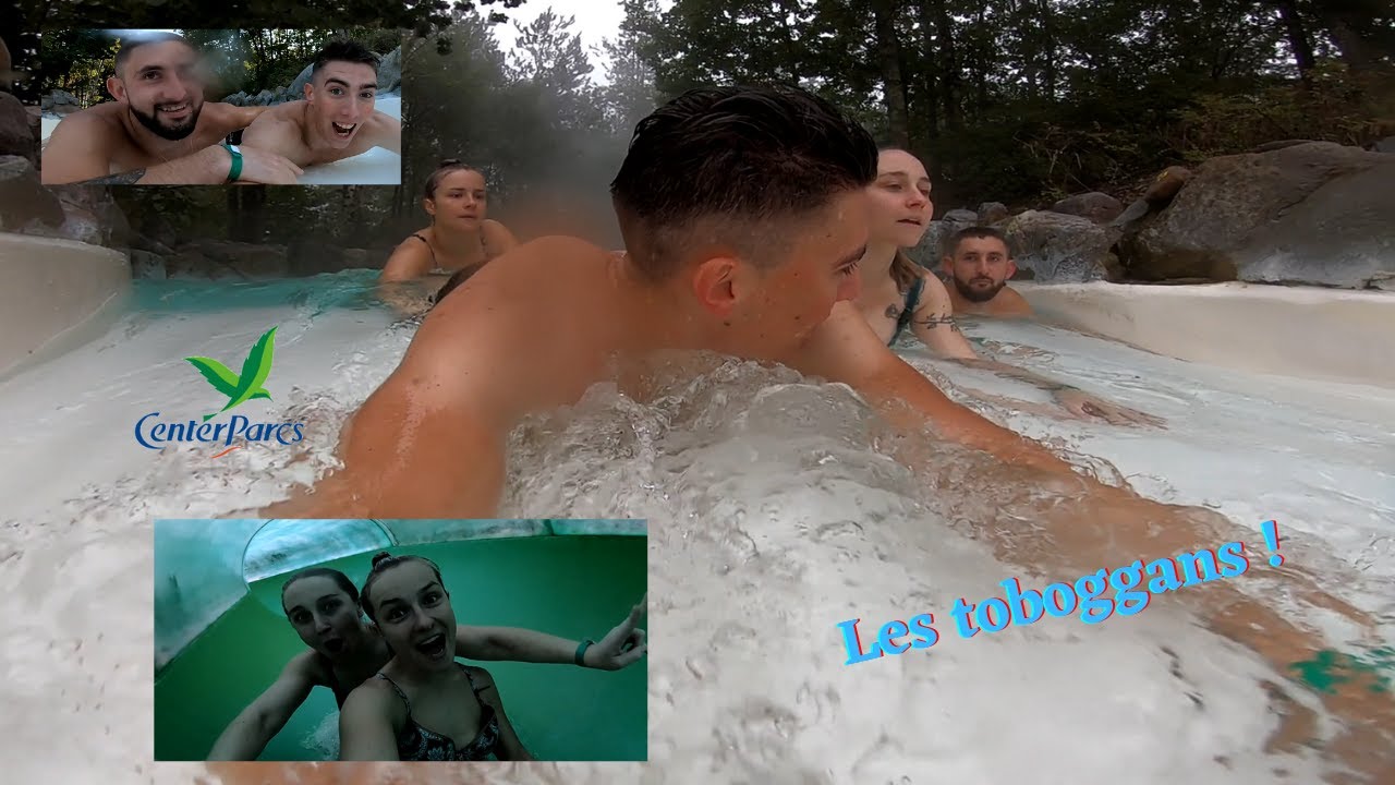 VLOG Center Parcs Les Hauts de Bruyères | JOUR 2 (LES TOBOGGANS !)