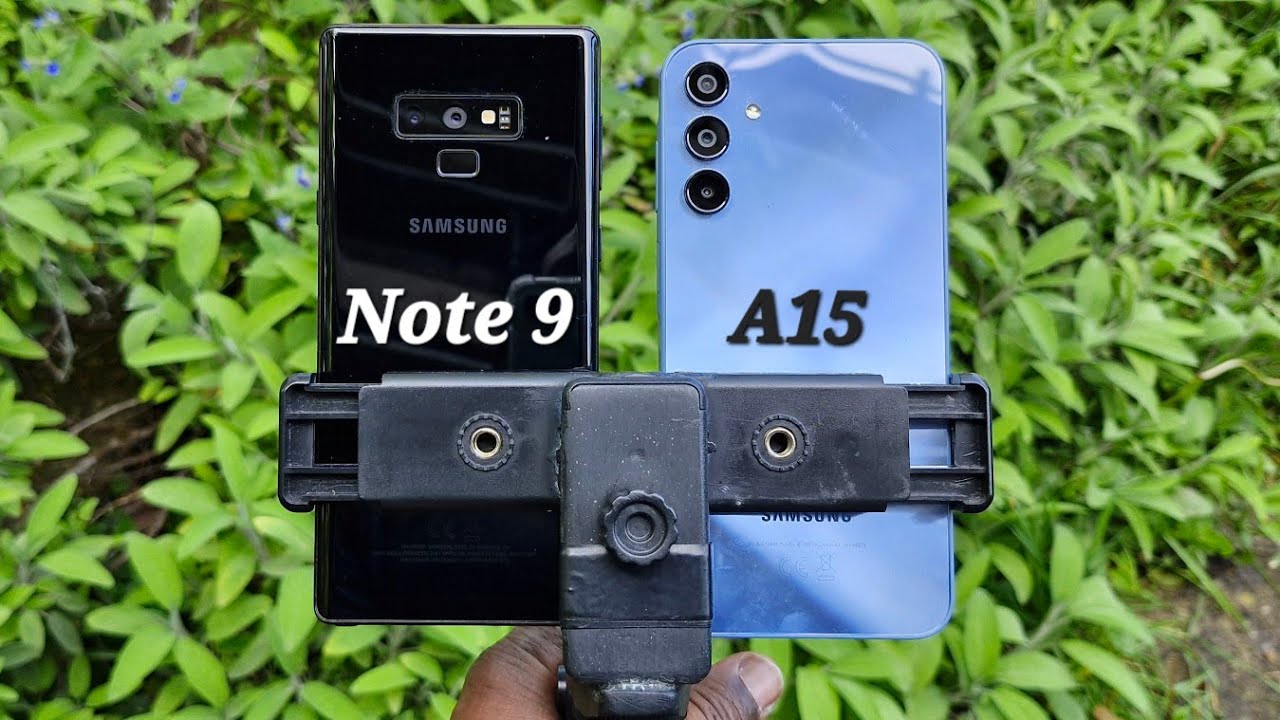 Сравнение камер Galaxy A15 и Galaxy Note 9. Новый бюджетный смартфон против старого флагмана.