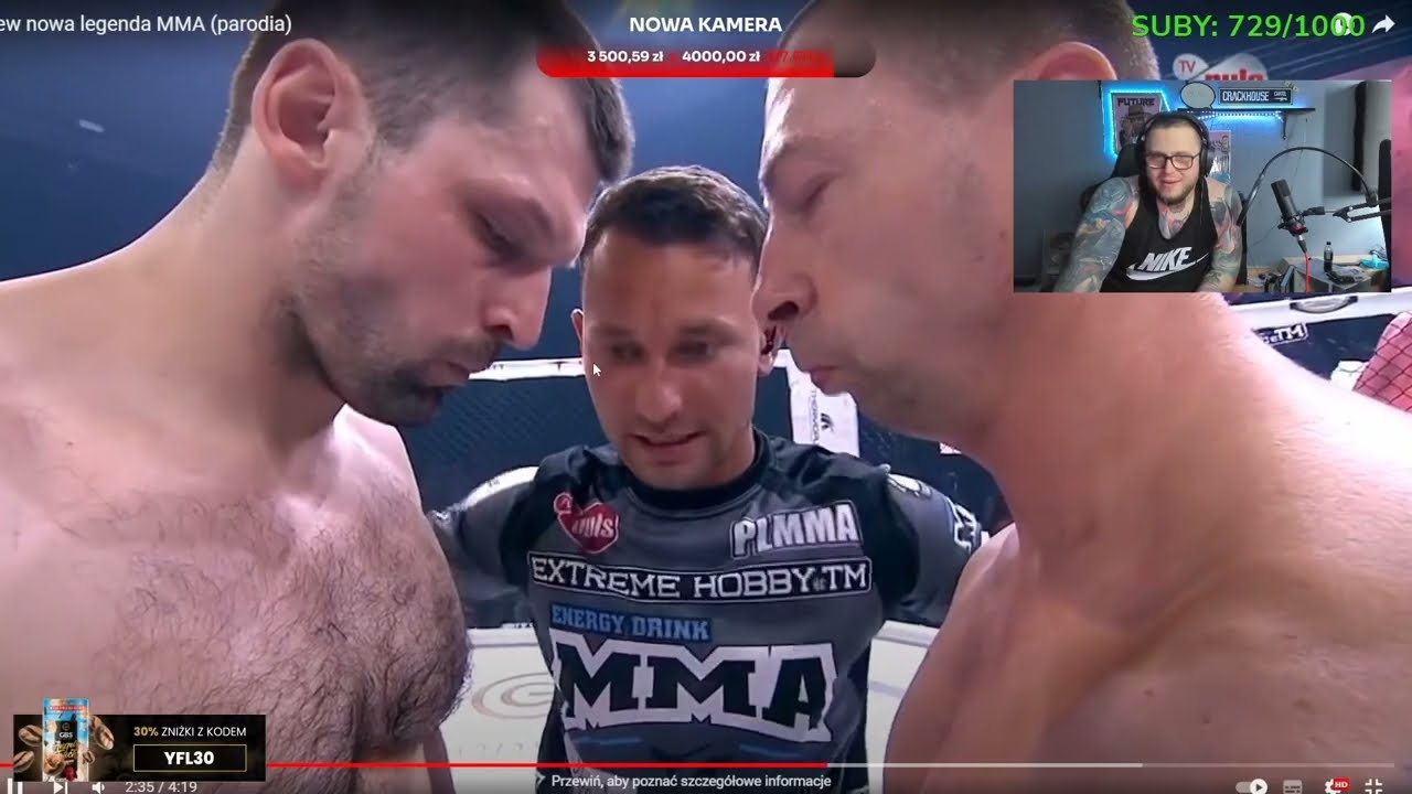 BANDURA MA BEKE Z DARO LWA *NOKAUT PO LOW KICKU XD*