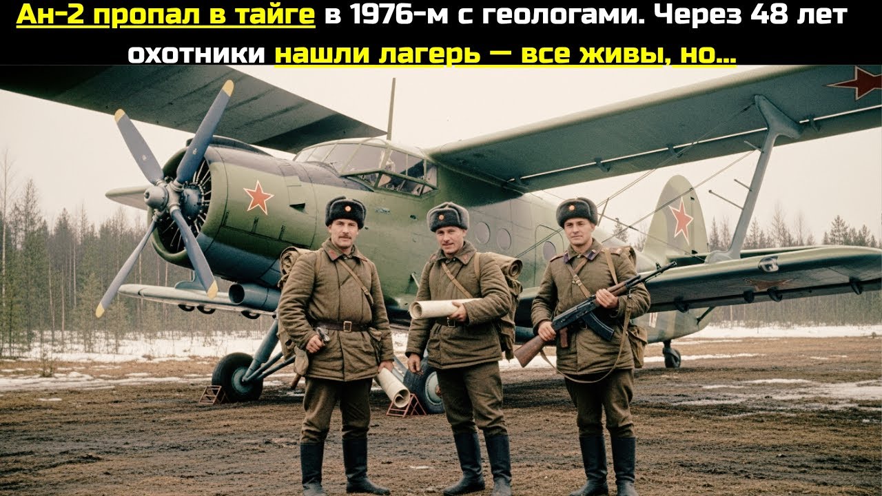 Ан-2 пропал в тайге в 1976-м с геологами. Через 48 лет охотники нашли лагерь — все живы, но...