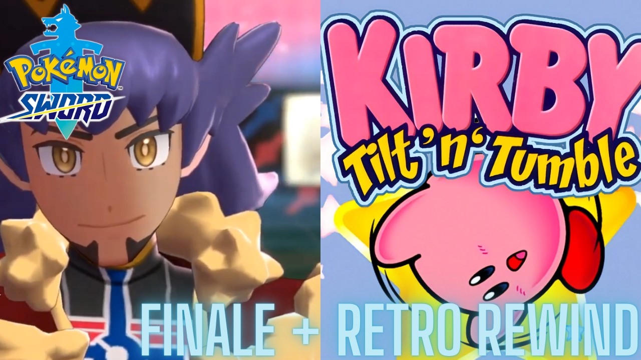 Pokemon Sword, BLIND! - FINALE + Kirby Tilt n Tumble!