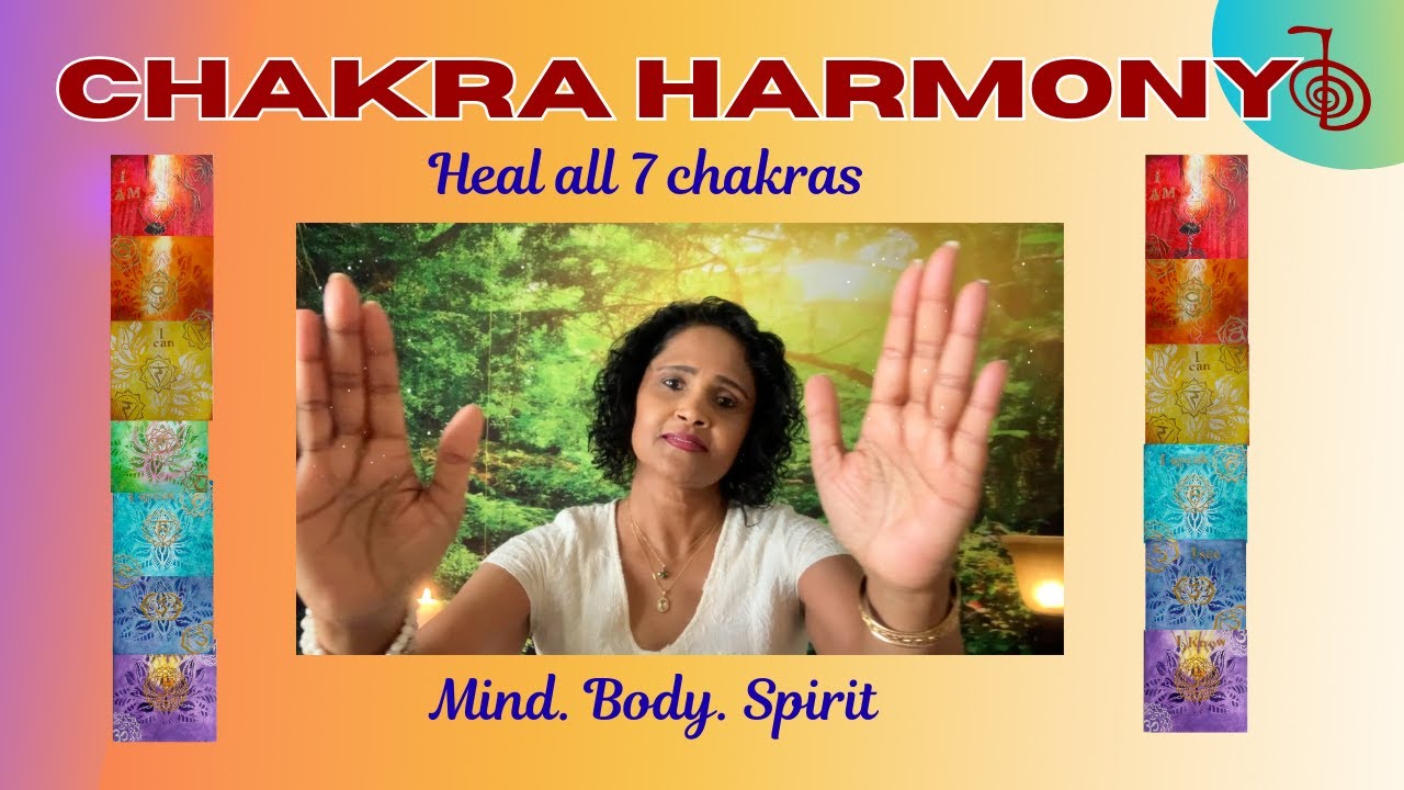 Balance & Align All 7 Chakras Healing Session  | Reiki-Infused Art and Symbols