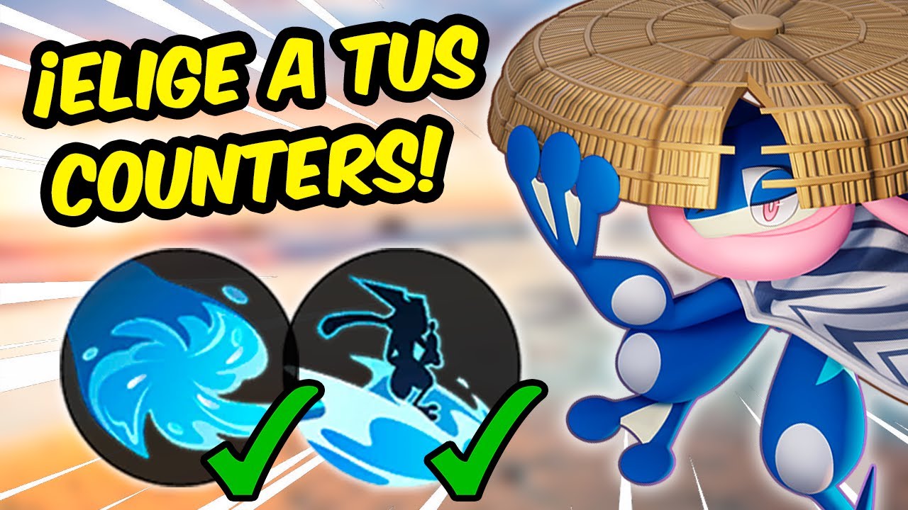 GRENINJA NO TIENE MOVIMIENTO MALO EN MODO VETO 💧 Guía, build, medallas y gameplay | Pokemon Unite