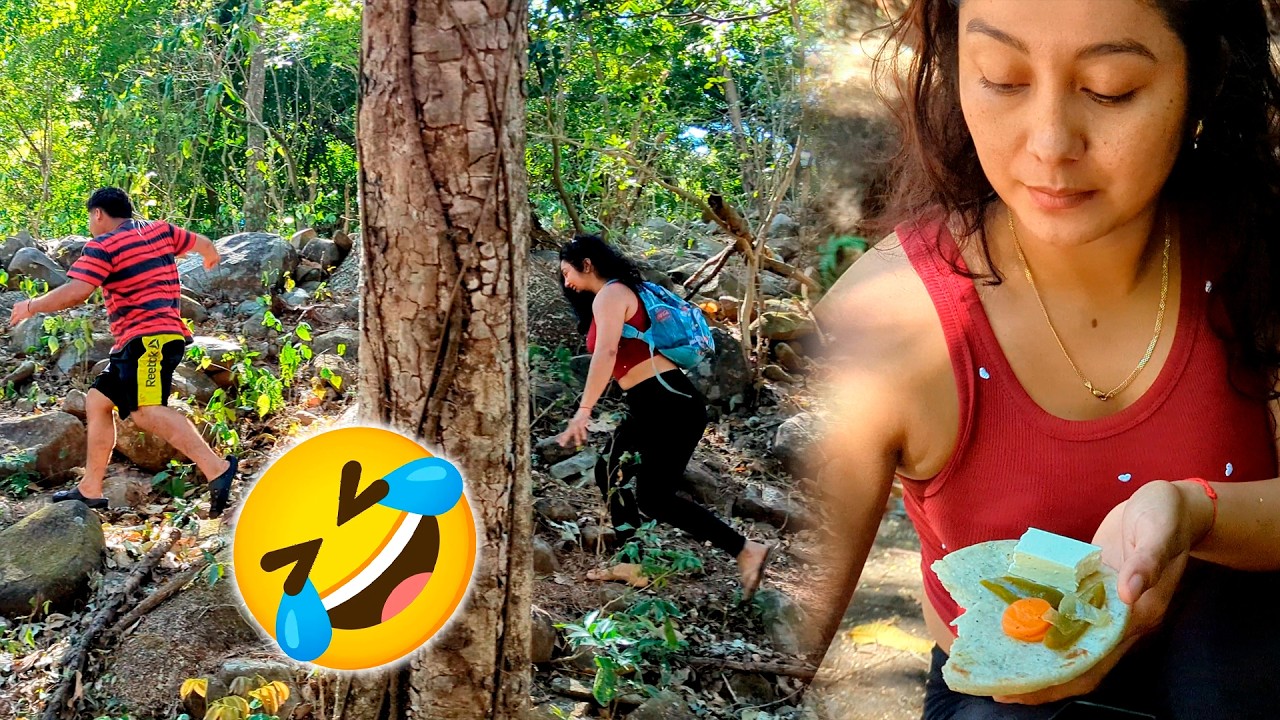 Fuimos al Lugar Donde Inicia Nuestro Río 😯 Mira como Oluga huye de Bety! 😂