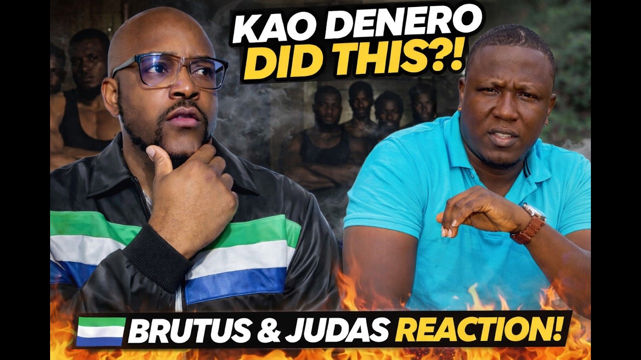 Kao Denero Delivered Pure Fire 🔥 Brutus & Judas First Reaction 🇸🇱 | #kaodenero