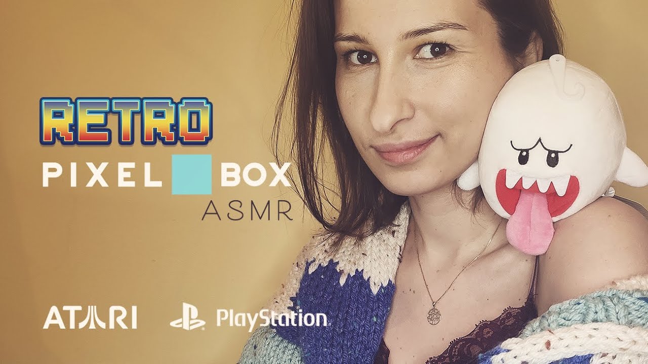 ASMR | Unboxing Styczniowego Pixel Box (Retro) | ASMR po Polsku