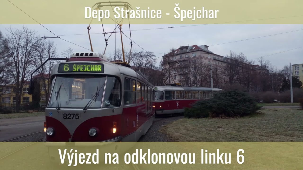 Linka 6 // Depo Strašnice - Kubánské náměstí - Špejchar