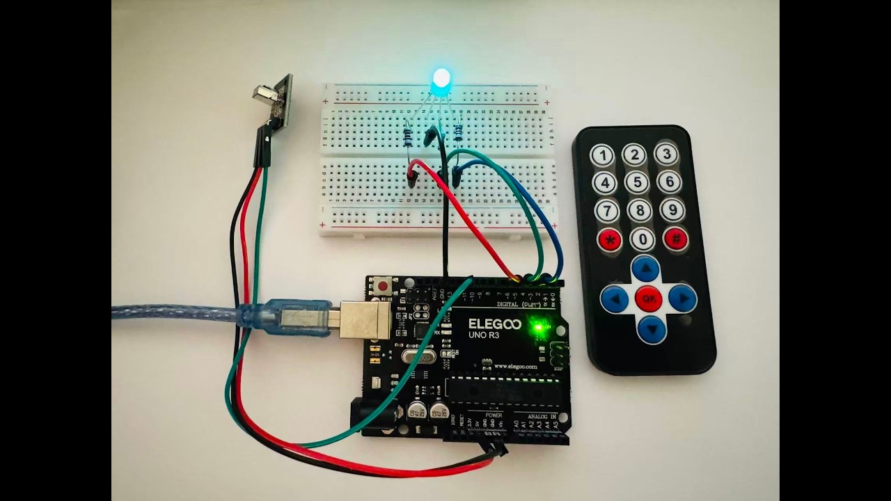 Arduino UNO R3 | IR Receiver Remote Control | Beginner Tutorial