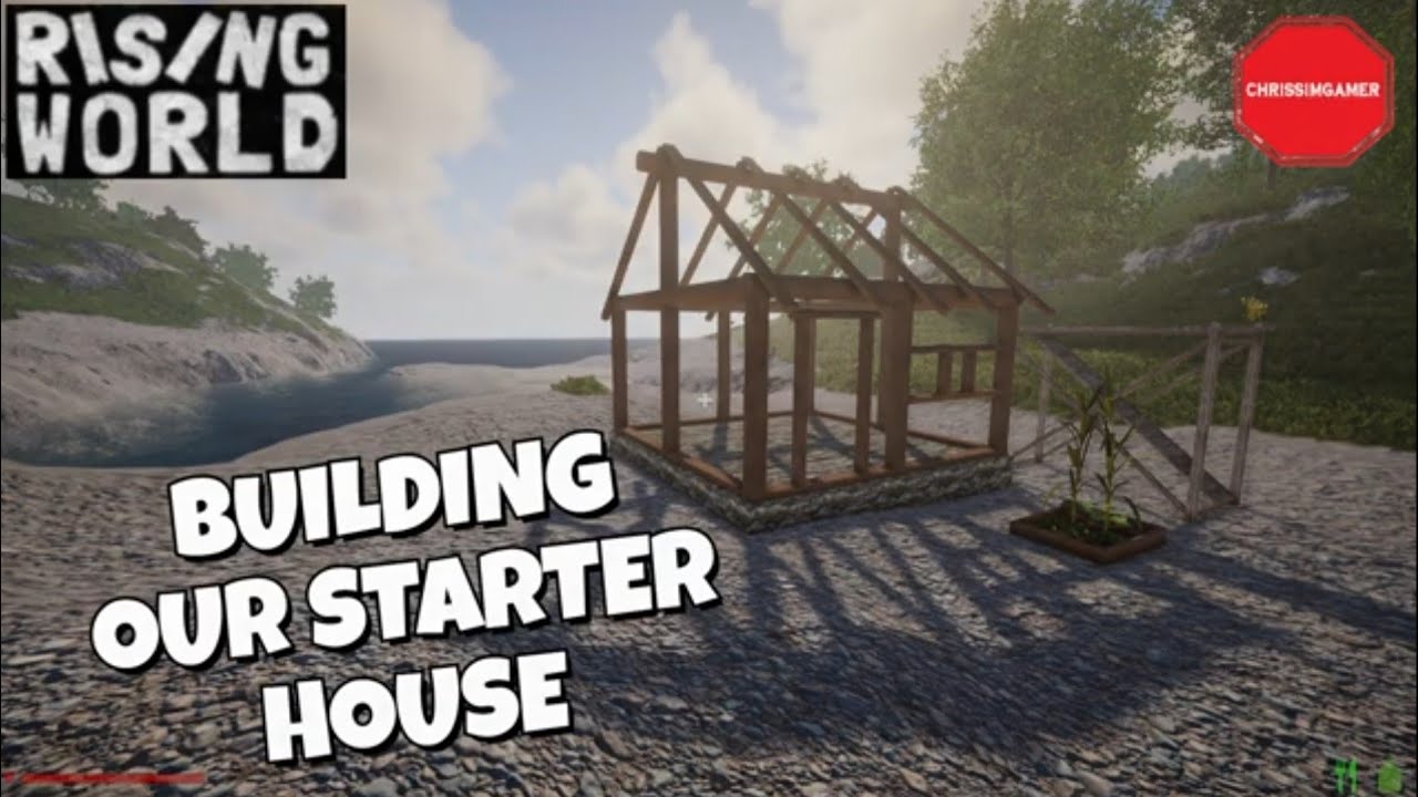 Строим наш первый дом — Rising World