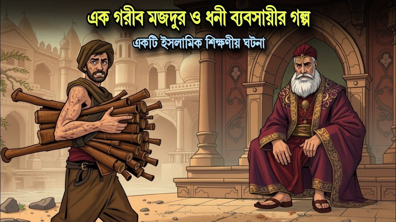 এক গরীব মজদুর ও ধনী ব্যবসায়ির আজব ঘটনা || বান্দার তাক্বদিরে কি আছে তা কেউ বলতে পারে না || Islamic
