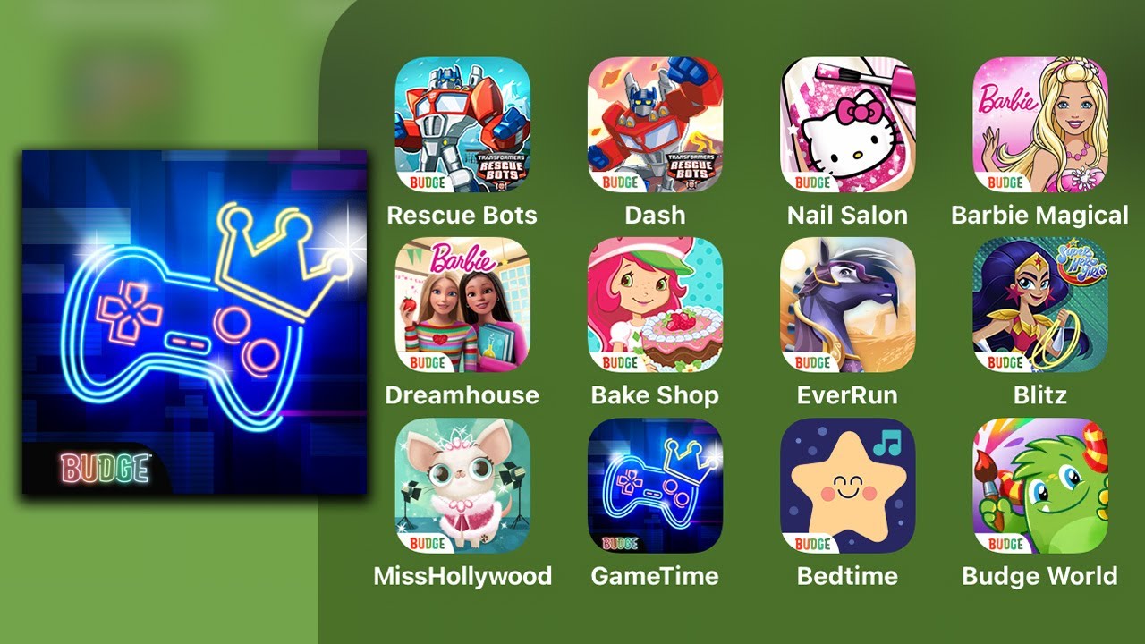 Budge GameTime - Gameplay Walkthrough - Arcade Mini Games, Mega Fun (iOS,Android)
