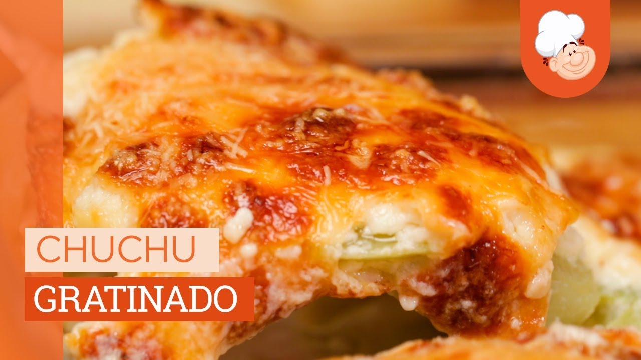 Chuchu gratinado &mdash; Receitas TudoGostoso