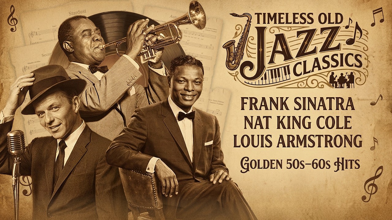 Best Old Jazz Songs of All Time🎶🎷Nat King Cole, Frank Sinatra, Ray Charles, Louis Armstrong